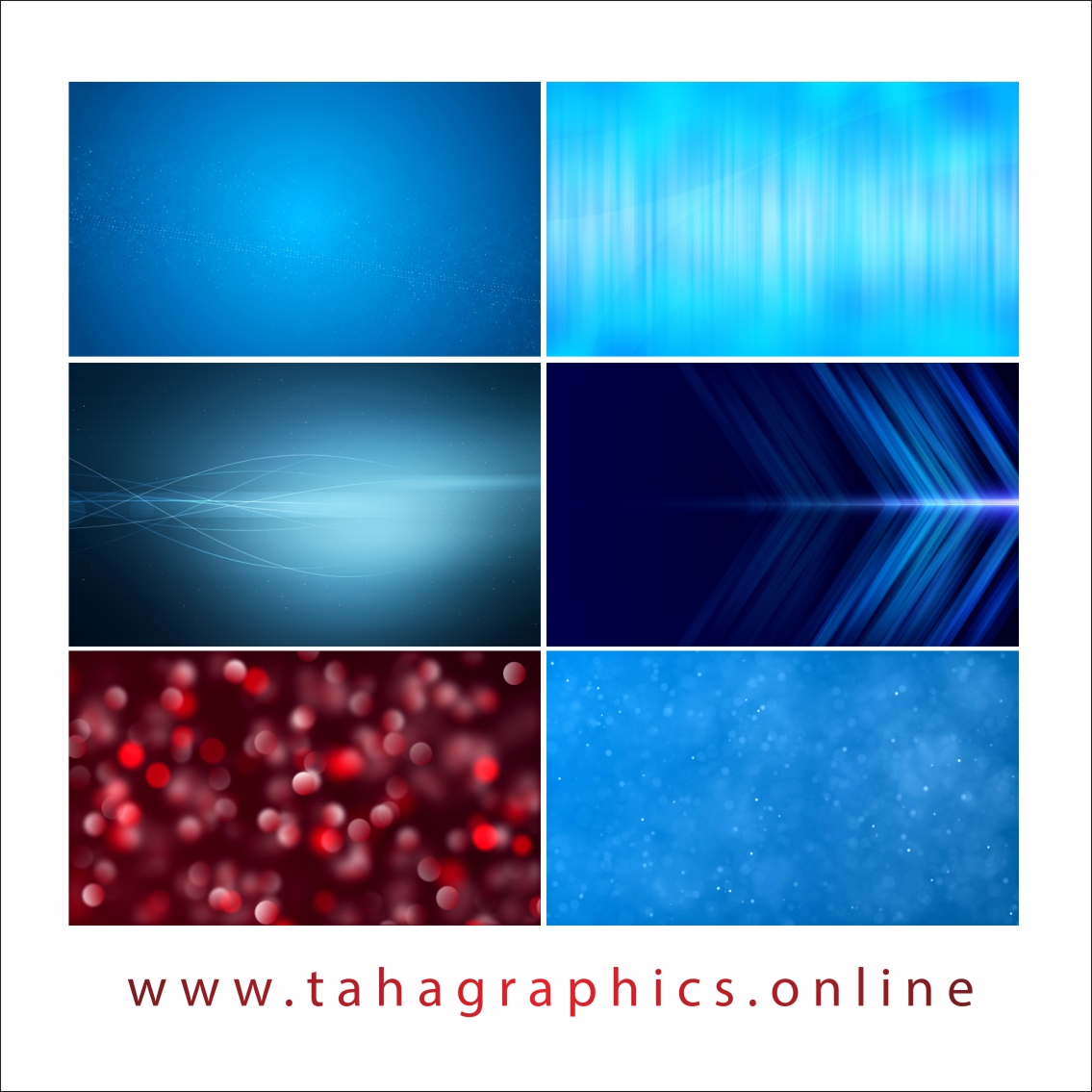 Blue Centered Gradient Background Free Download