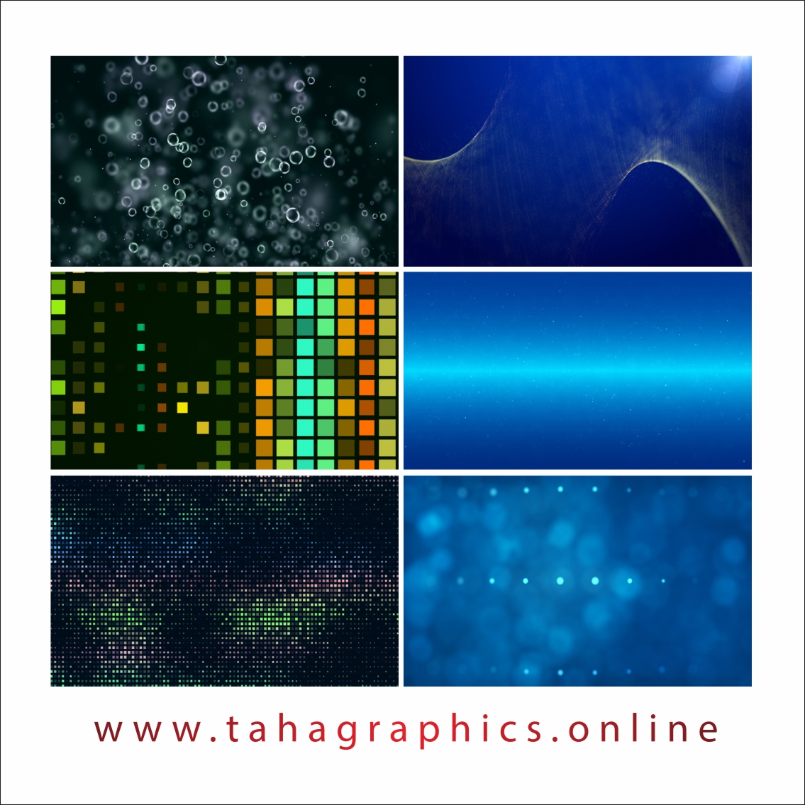 circles, abstract, black background Free Download