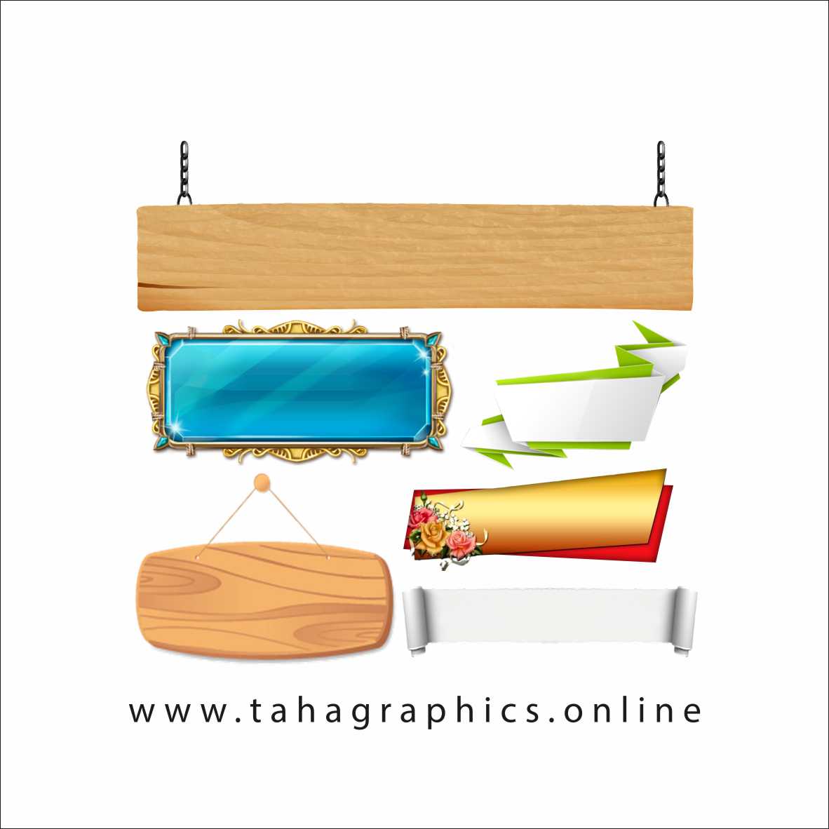 Wooden Sign Hanging On Chain Free Download Shapes